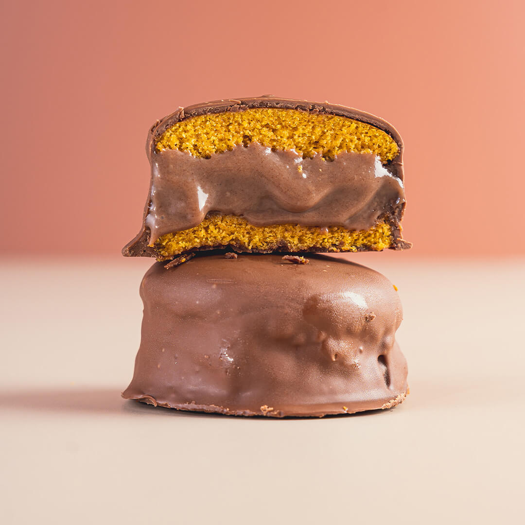 LANÇAMENTO - Bolinho de Cenoura Fit – Sem Açúcar e Proteico (100g)