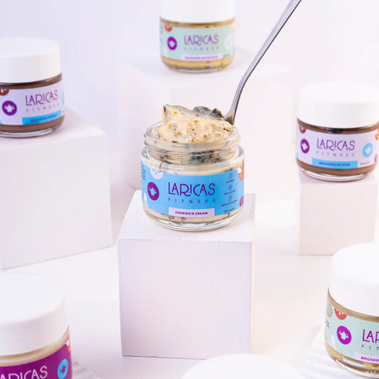 Kit De Colher - 5 Potinhos Cremosos - Sem Açúcar e Proteicos (300g)