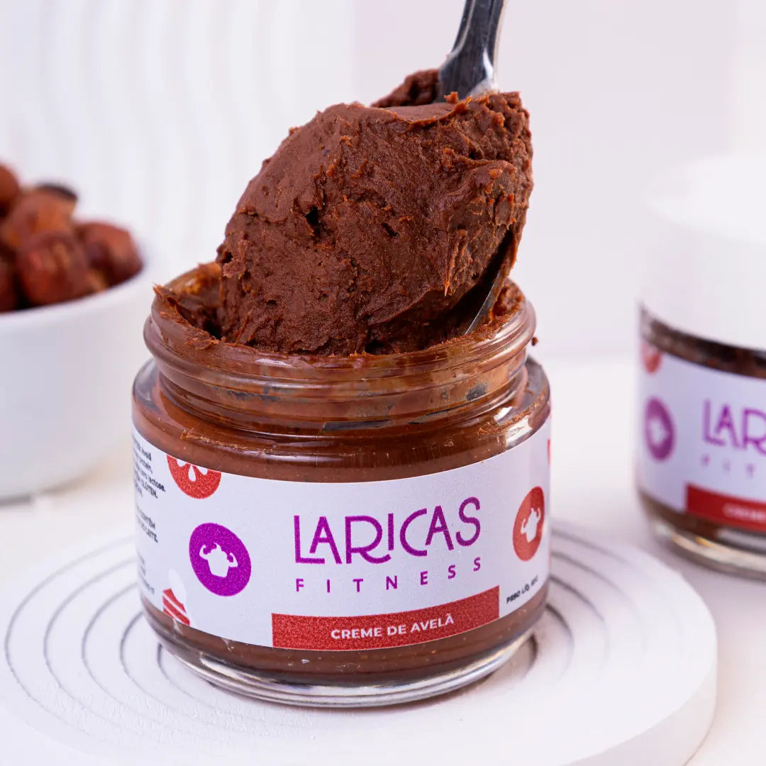 Creme de Avelã (60g) - Doce Proteico Zero Açúcar | Laricas Fitness