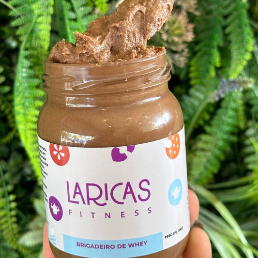 Brigadeiro de Whey (280g) - Doce Proteico Zero Açúcar | Laricas Fitness