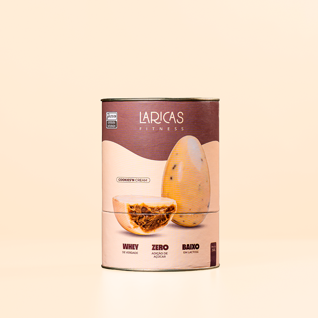 Ovo de Páscoa Fit Cookies'n Cream Zero | 250g e 500g