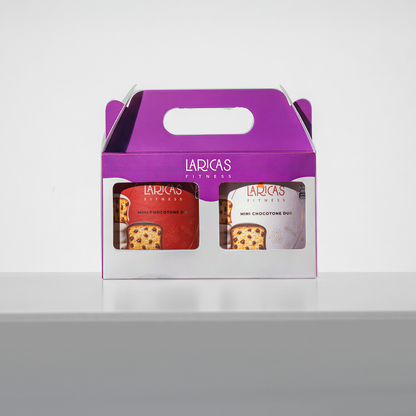 Lata de Mini Pães de Mel | Chocotone Duo