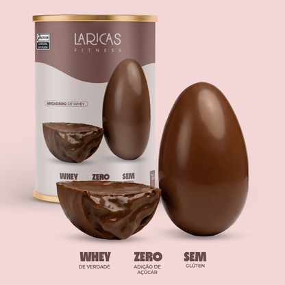 Ovo de Páscoa Fit Brigadeiro de Whey Zero | 250g e 500g