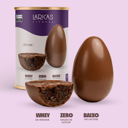 Ovo de Páscoa Fit Pão de Mel com Brigadeiro Zero | 250g
