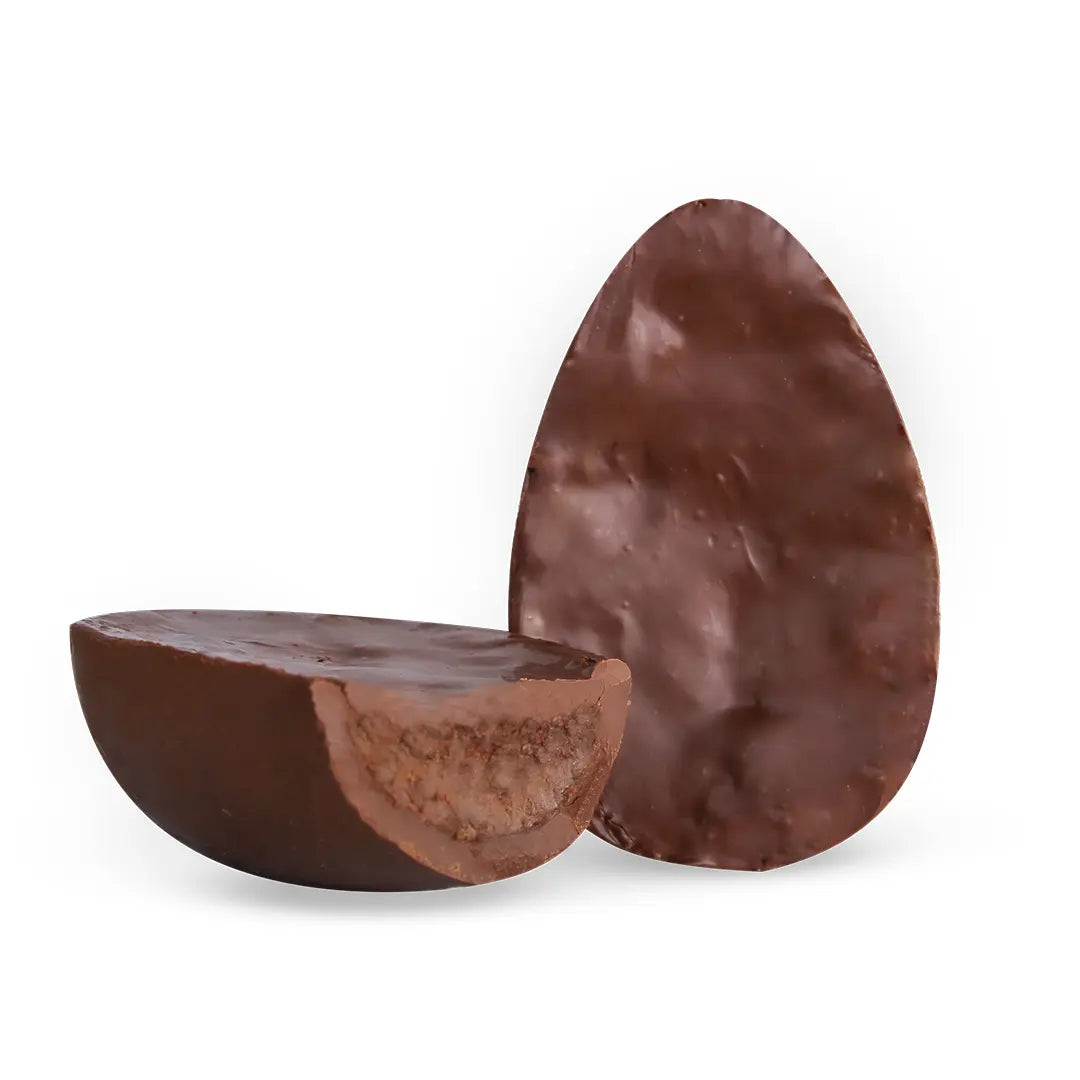 Ovo de Páscoa com Brigadeiro - Zero Adição de Açúcar, Whey Adicionado e Sem Glúten - Laricas Fitness - 500g