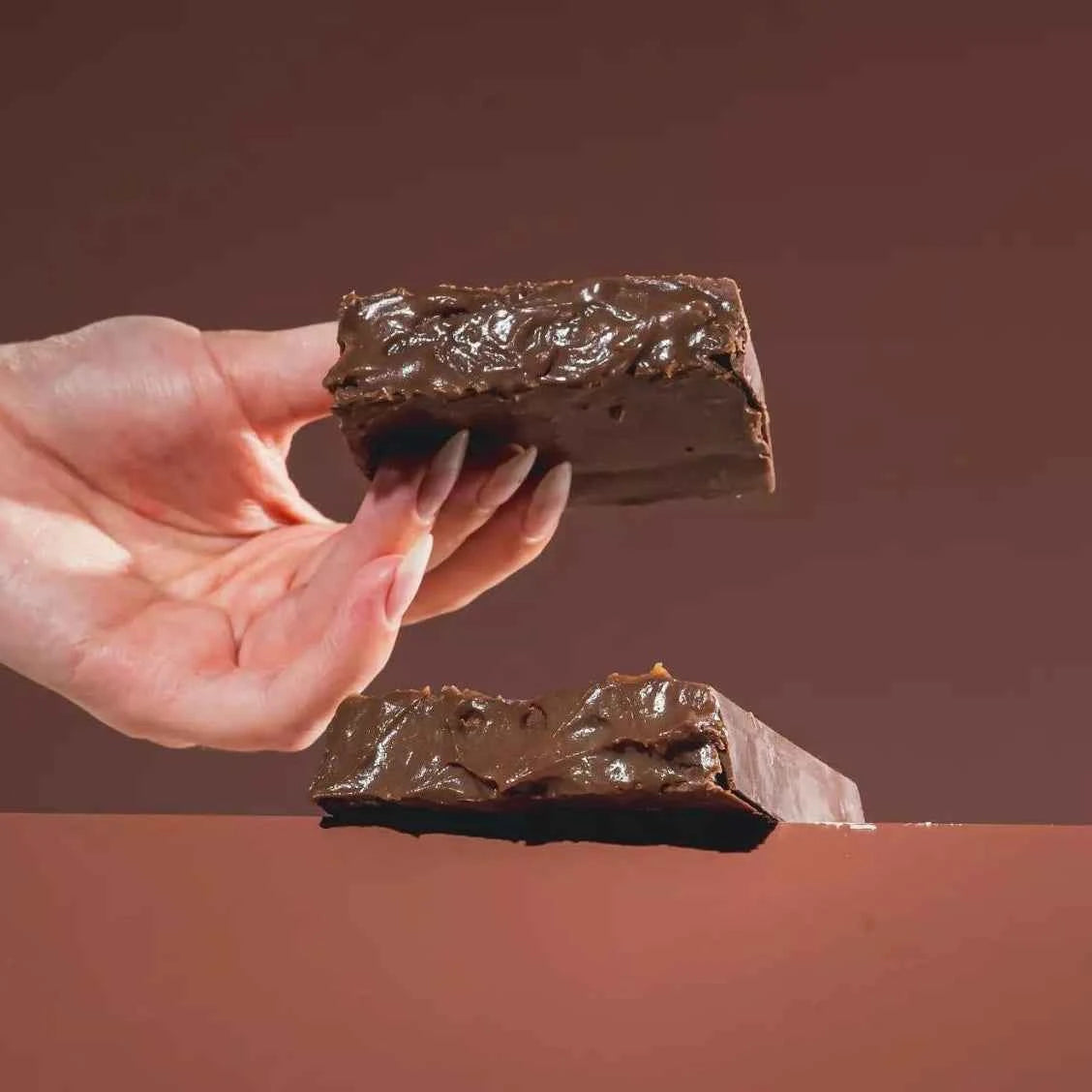 Barra Recheada de Brigadeiro de Colher - Sem Açúcar e Proteica (180g)