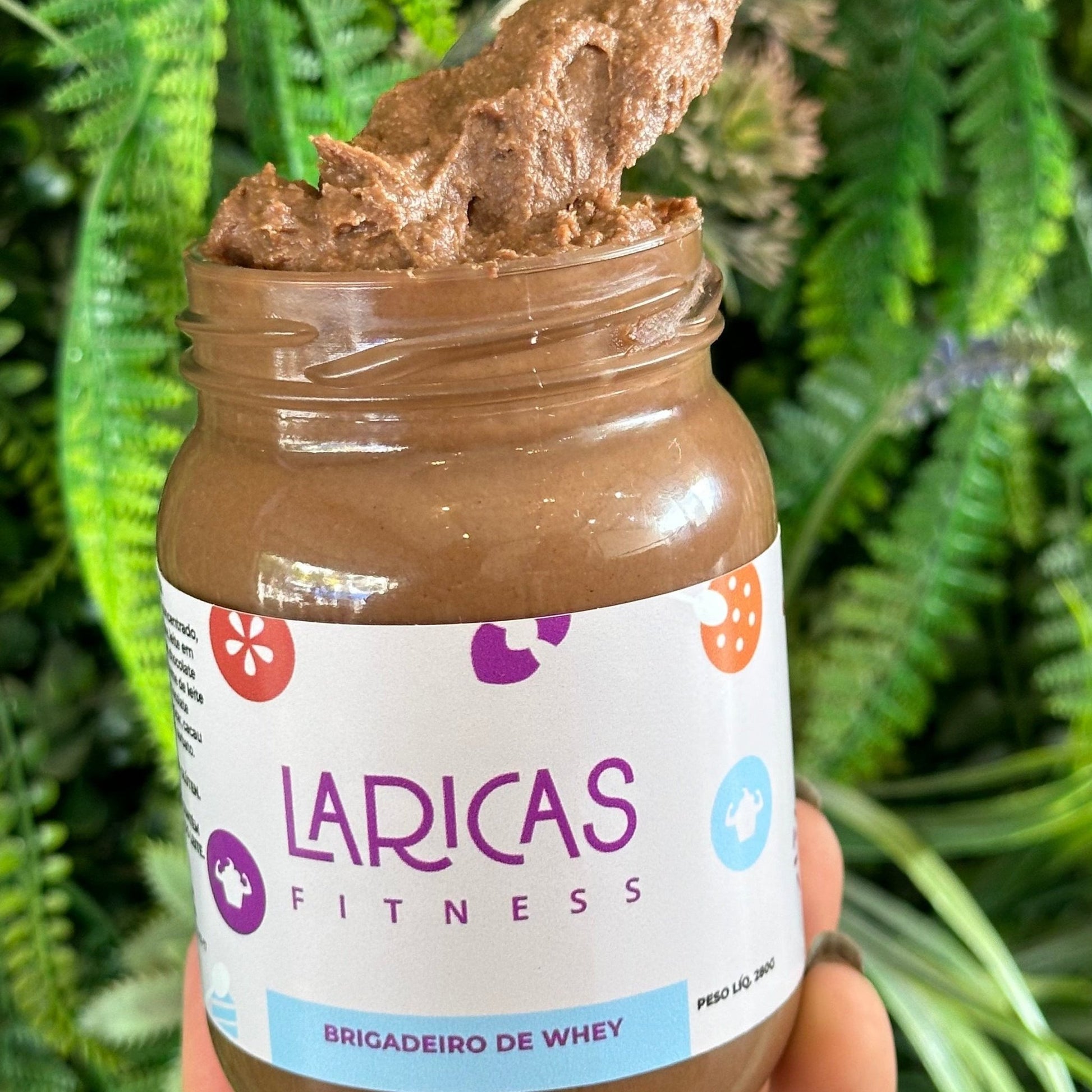 Brigadeiro de Whey (280g) - Doce Proteico Zero Açúcar | Laricas Fitness