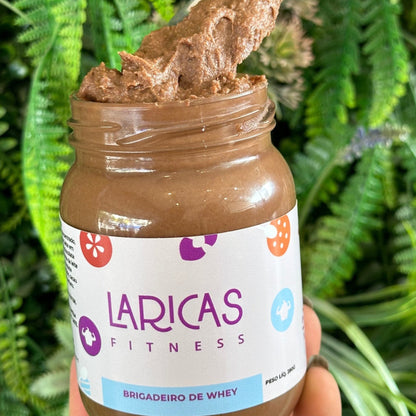 Brigadeiro de Whey (280g) - Doce Proteico Zero Açúcar | Laricas Fitness