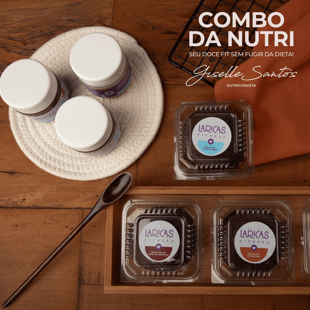 COMBO DA NUTRI GISELLE SANTOS - Doce Proteico Zero Açúcar | Laricas Fitness