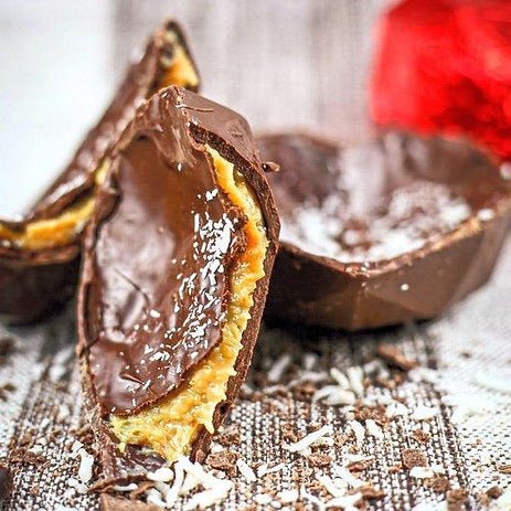 Coração de Beijinho de Whey (200g) - Doce Proteico Zero Açúcar | Laricas Fitness