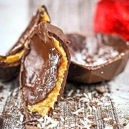 Coração de Beijinho de Whey (200g) - Doce Proteico Zero Açúcar | Laricas Fitness