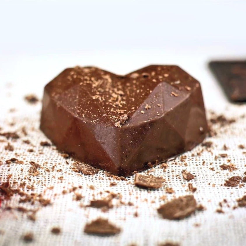Coração de Brigadeiro de Whey (500g) - Doce Proteico Zero Açúcar | Laricas Fitness