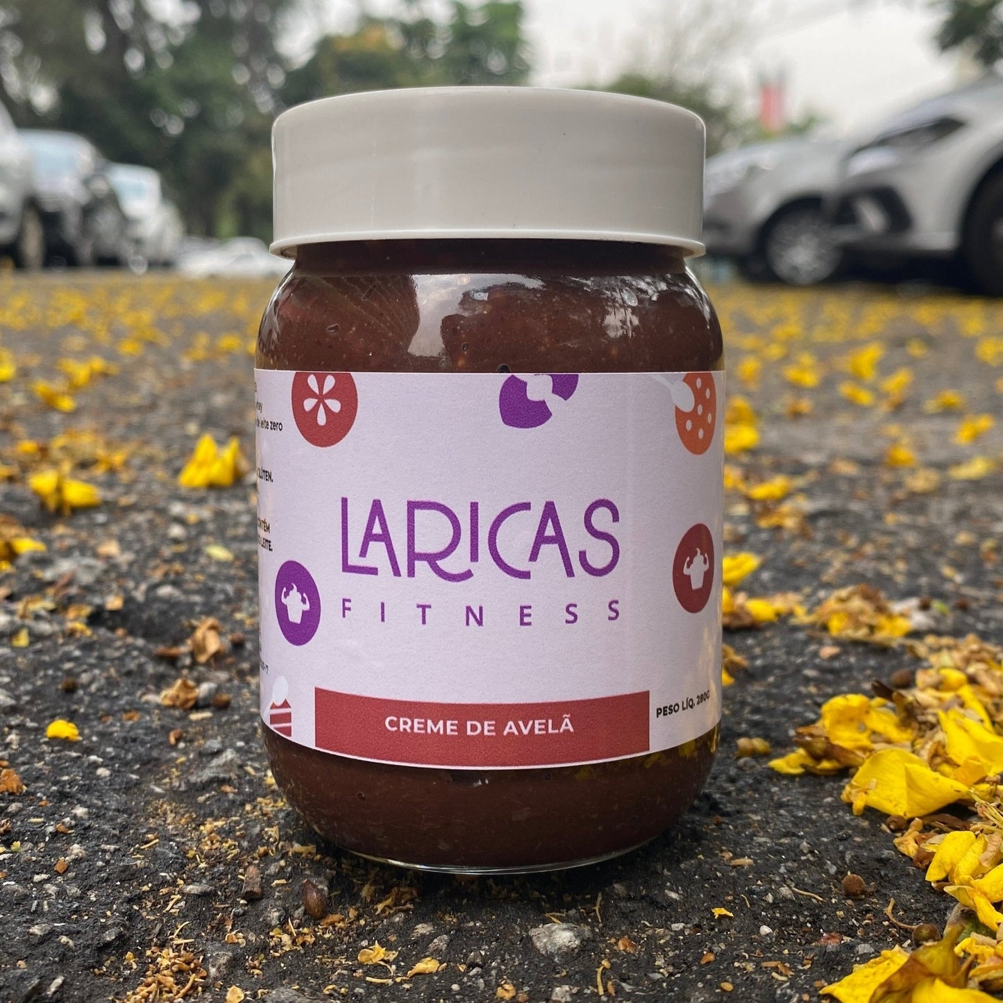 Creme de Avelã (280g) - Doce Proteico Zero Açúcar | Laricas Fitness