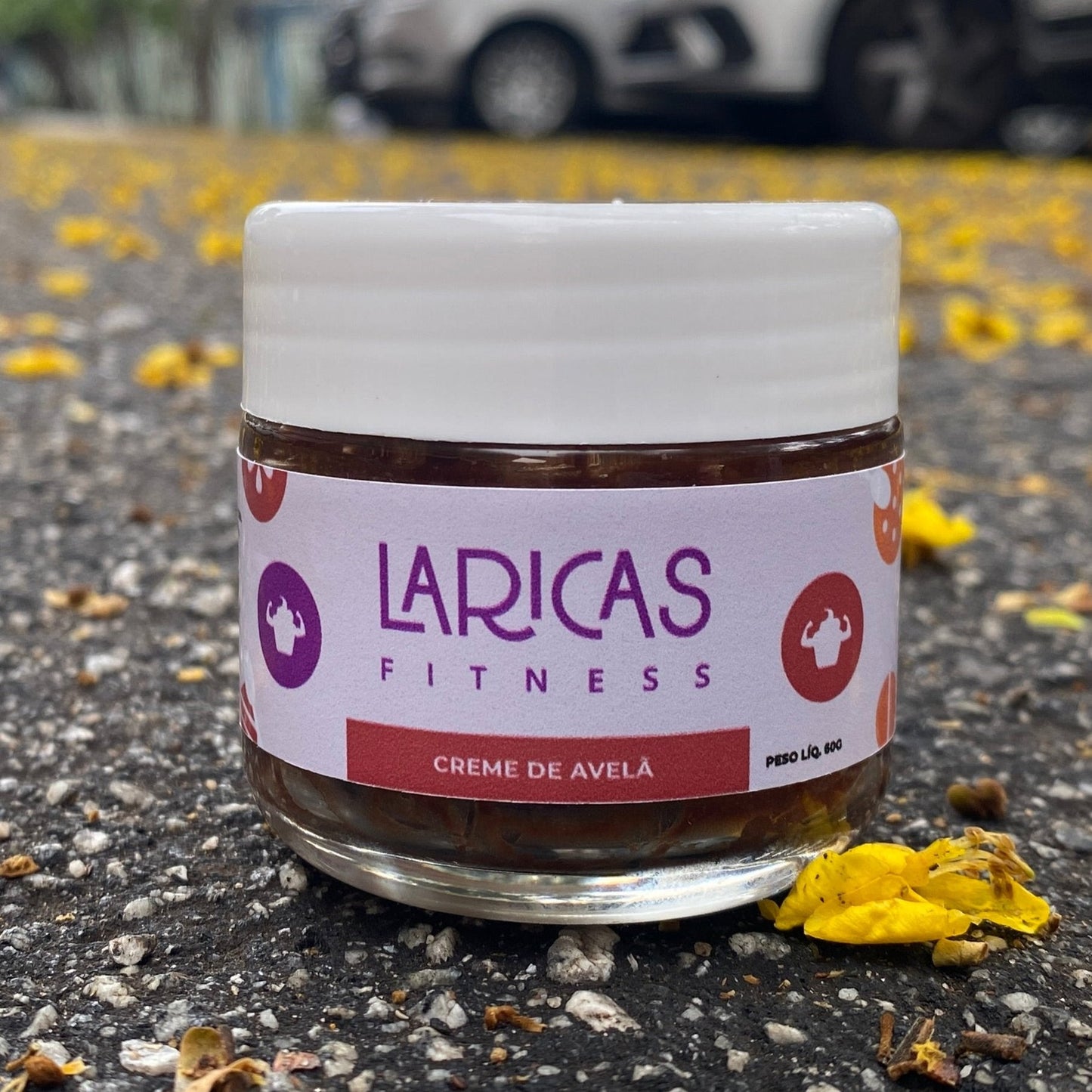 Creme de Avelã (60g) - Doce Proteico Zero Açúcar | Laricas Fitness