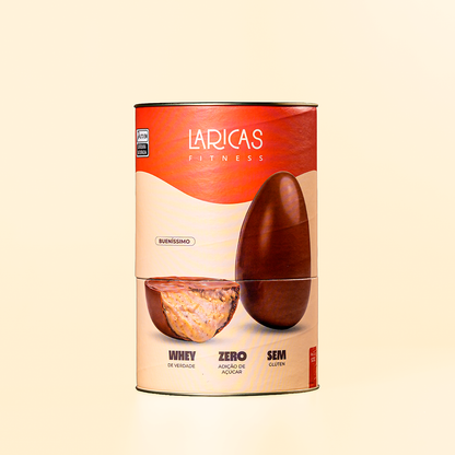 Textura macia do Ovo Fit Bueníssimo zero açúcar