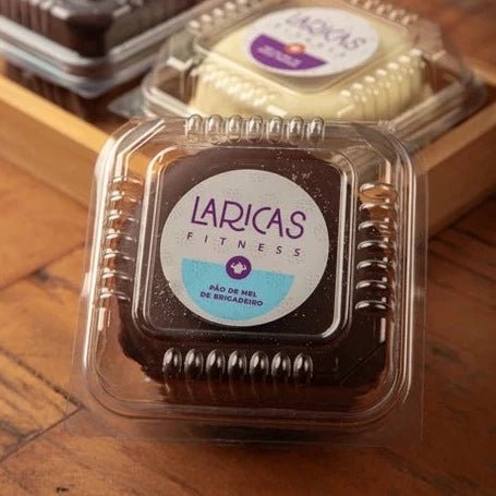 Pão de Mel de Brigadeiro (100g) - Doce Proteico Zero Açúcar | Laricas Fitness